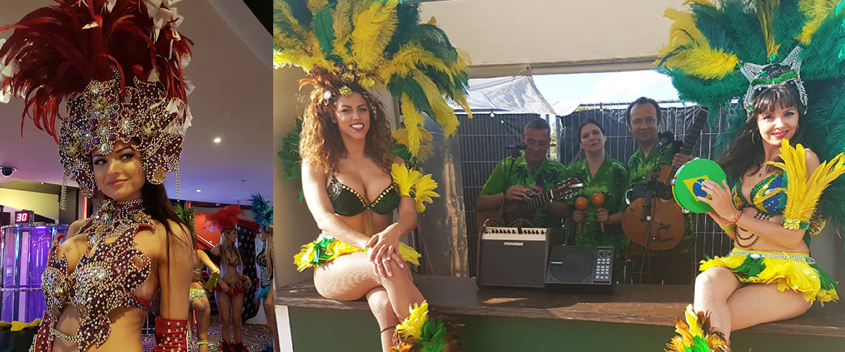 Caribische dias latinos muzikanten